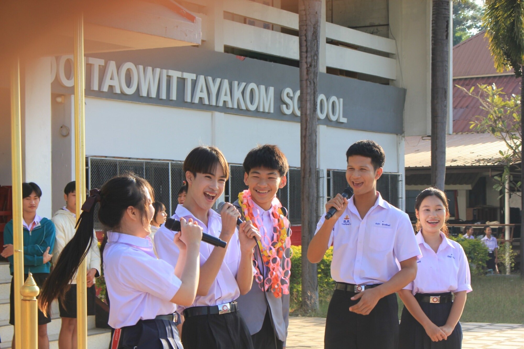 Read more about the article บรรยากาศการหาเสียงของว่าที่คณะกรรมการสภานักเรียน